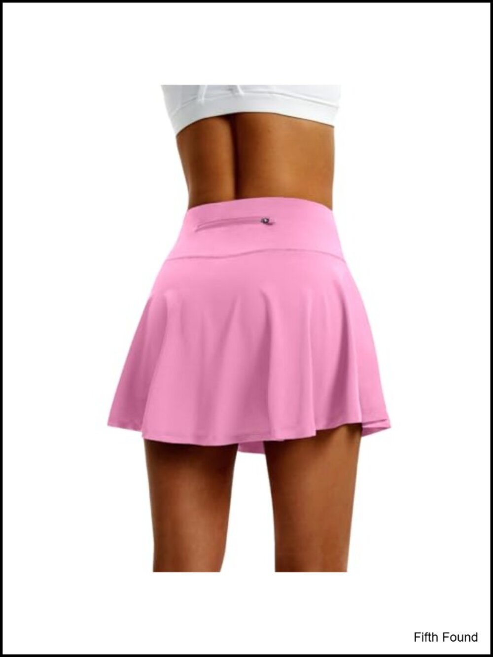 High Waist Pleated Tennis Skirt with 4 Pockets Lightweight Golf Skort